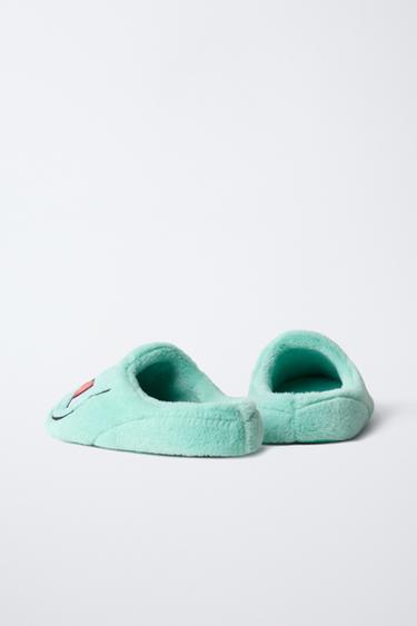 BULBASAUR POKÉMON ™ SLIPPERS - Green by Zara - Image 4