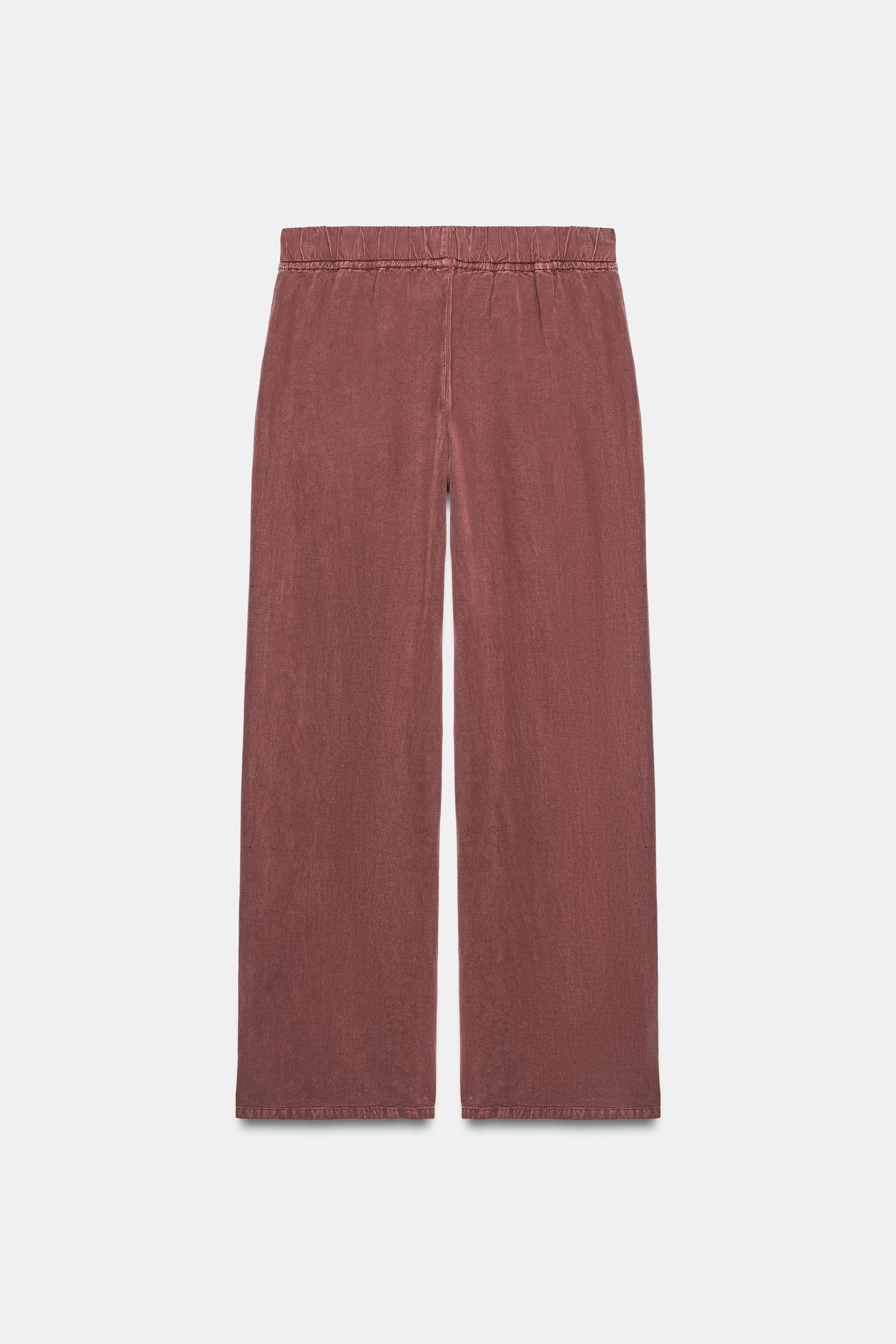 PANTALON FLUIDE À CORDONS