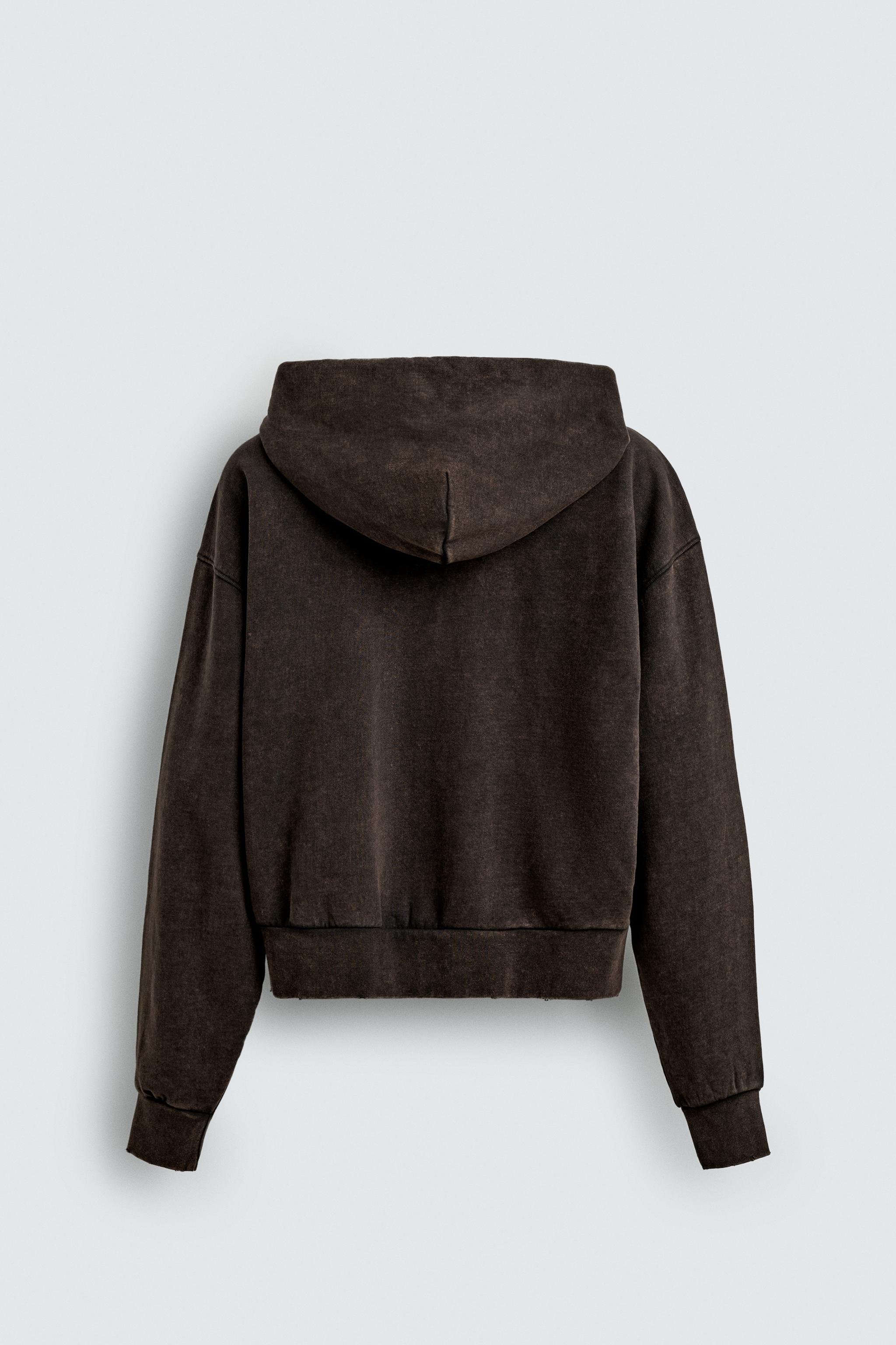ウォッシュ加工バルーンフィットスウェットセットアップ | ZARA