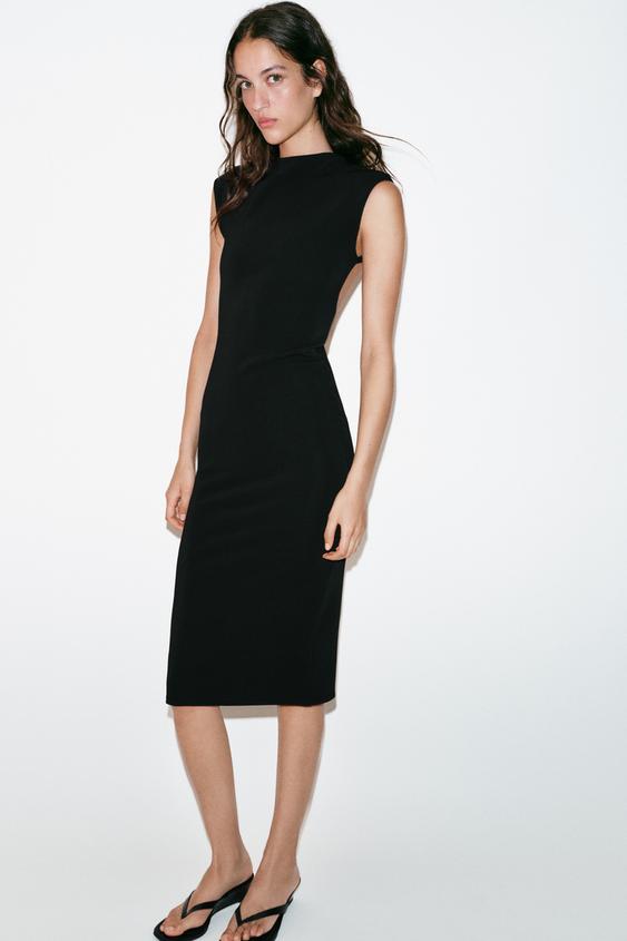 STRETCH MIDI DRESS from Zara - $49.90