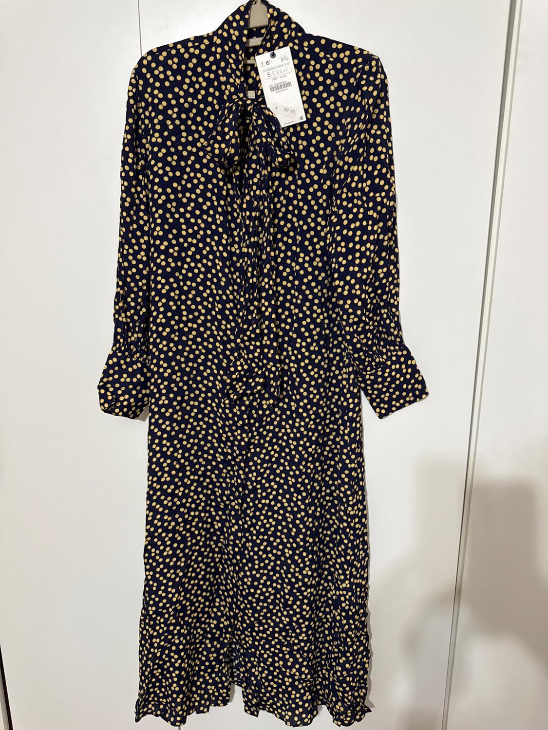 VESTIDO LARGO LUNARES