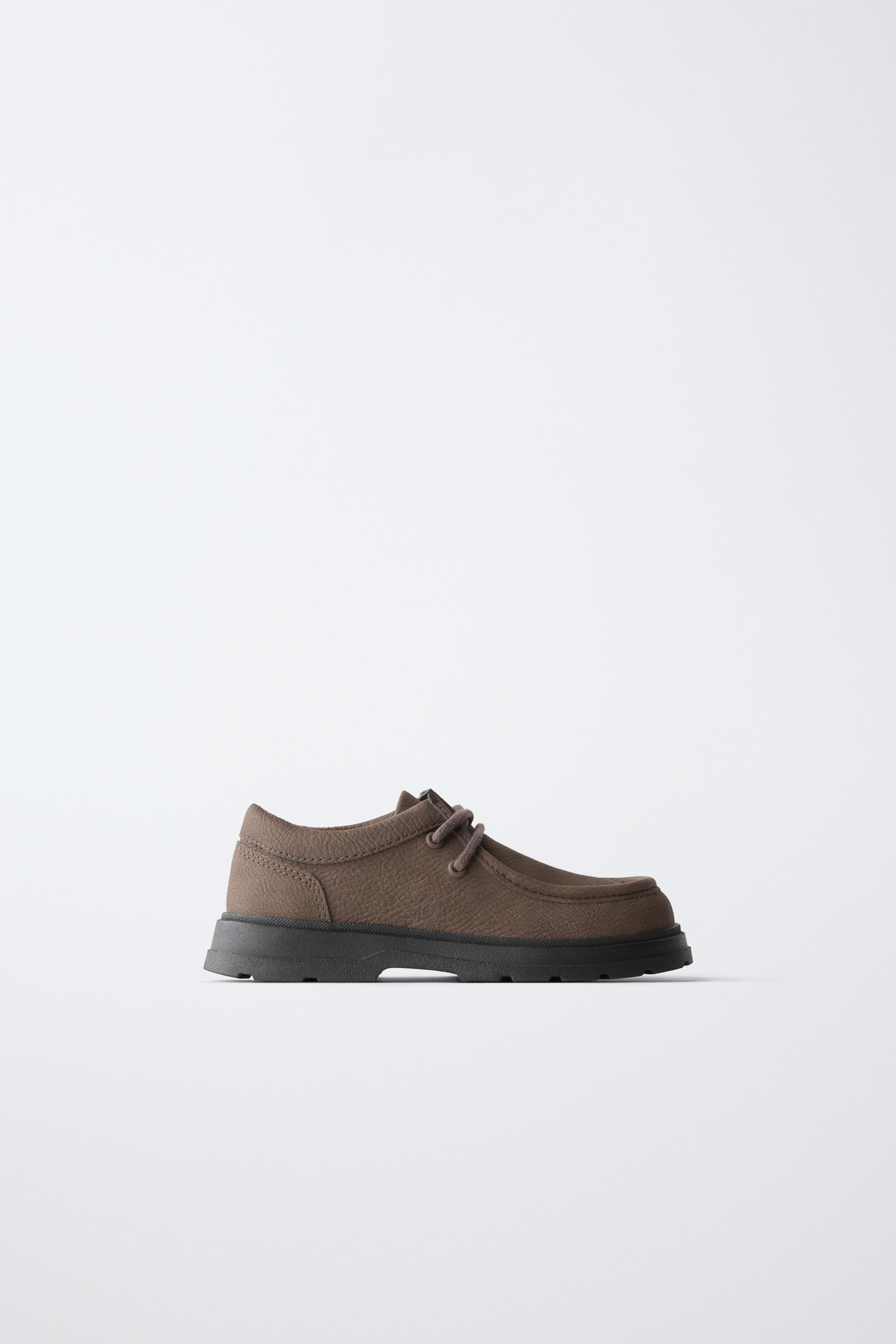 LACE-UP BLUCHER SHOES