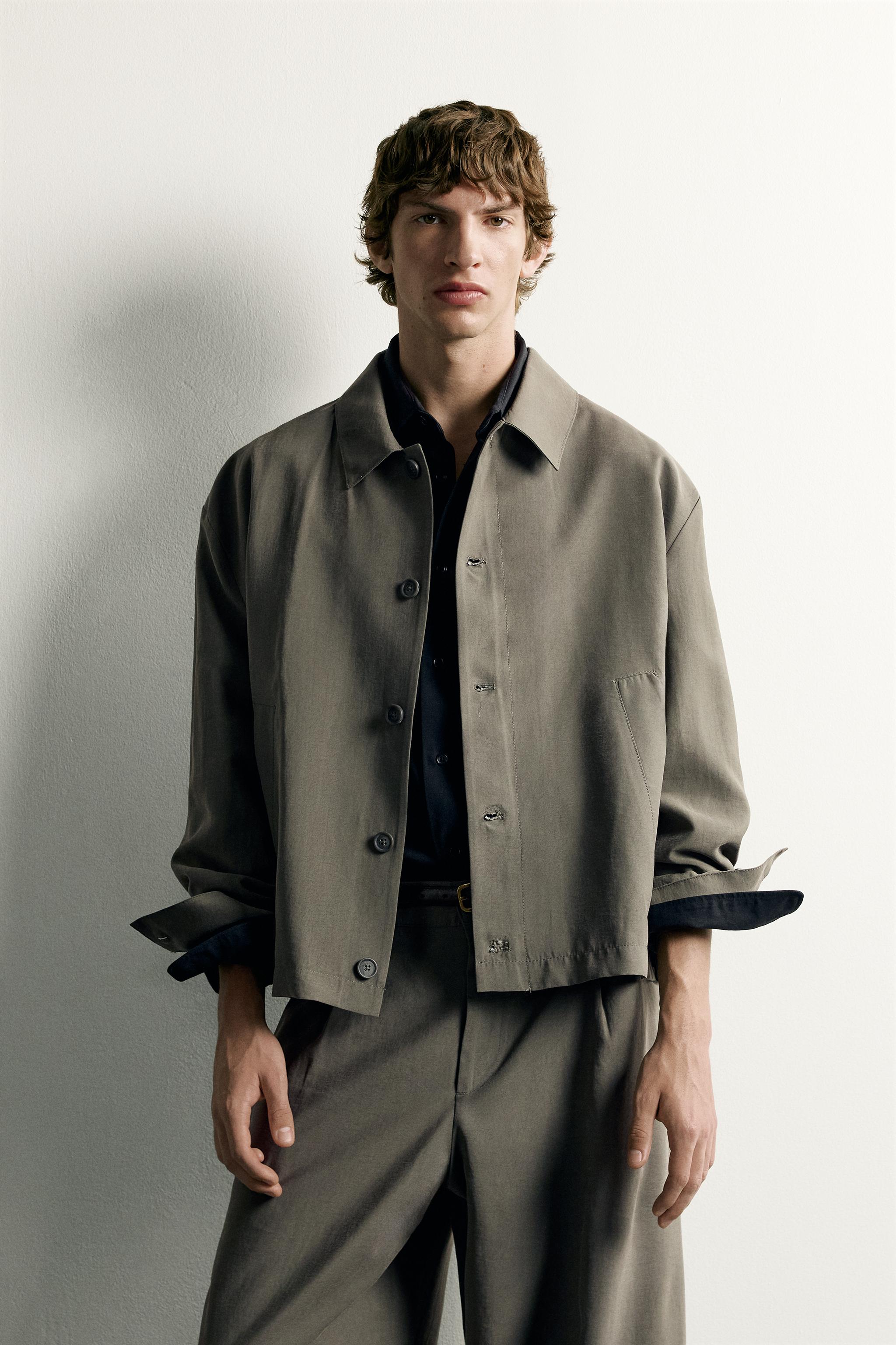 メンズオーバーシャツ | ZARA 日本
