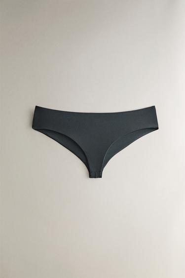 CULOTTE BEACH BIKINI BOTTOMS - Grey by Zara - Image 0