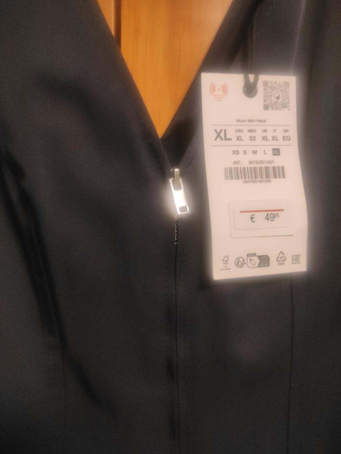 ZW COLLECTION ZIP-UP MIDI DRESS - Image 6