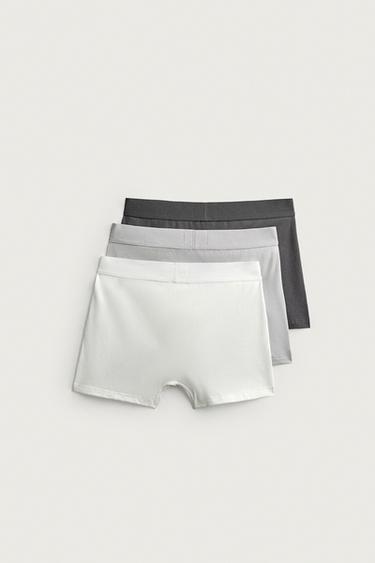 SOFT BOXER BRIEFS 3-PACK — various 2