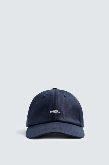 COMBINATION EMBROIDERY CAP - Navy blue by Zara - Image 5