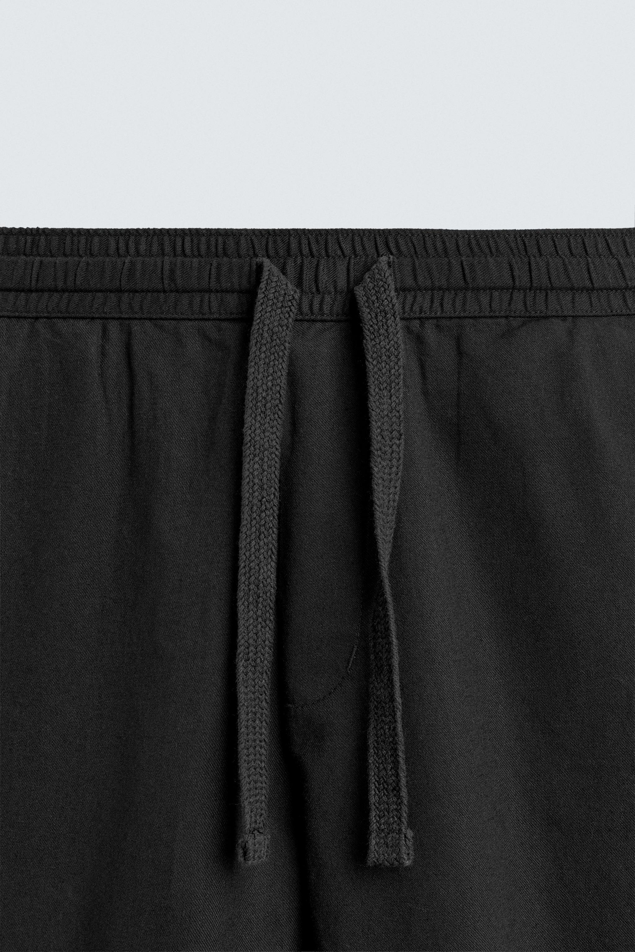 TEXTURED WEAVE PANTS