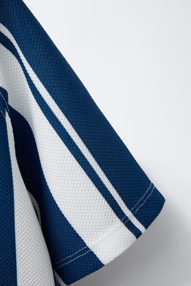 T-SHIRT IMPRIMÉ - Bleu / Blanc de Zara - Image 3