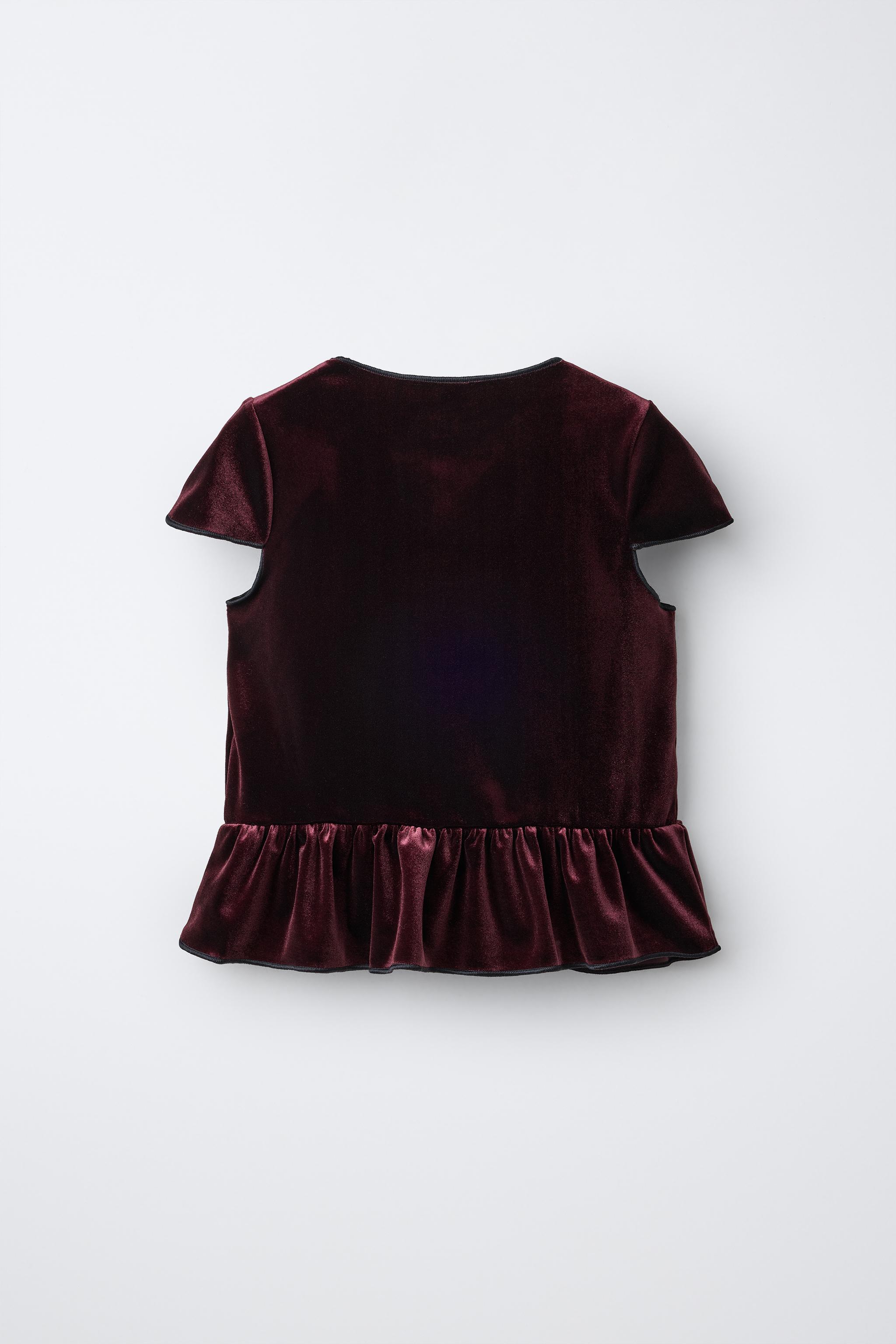 T-SHIRT VELVET À ALAMARES
