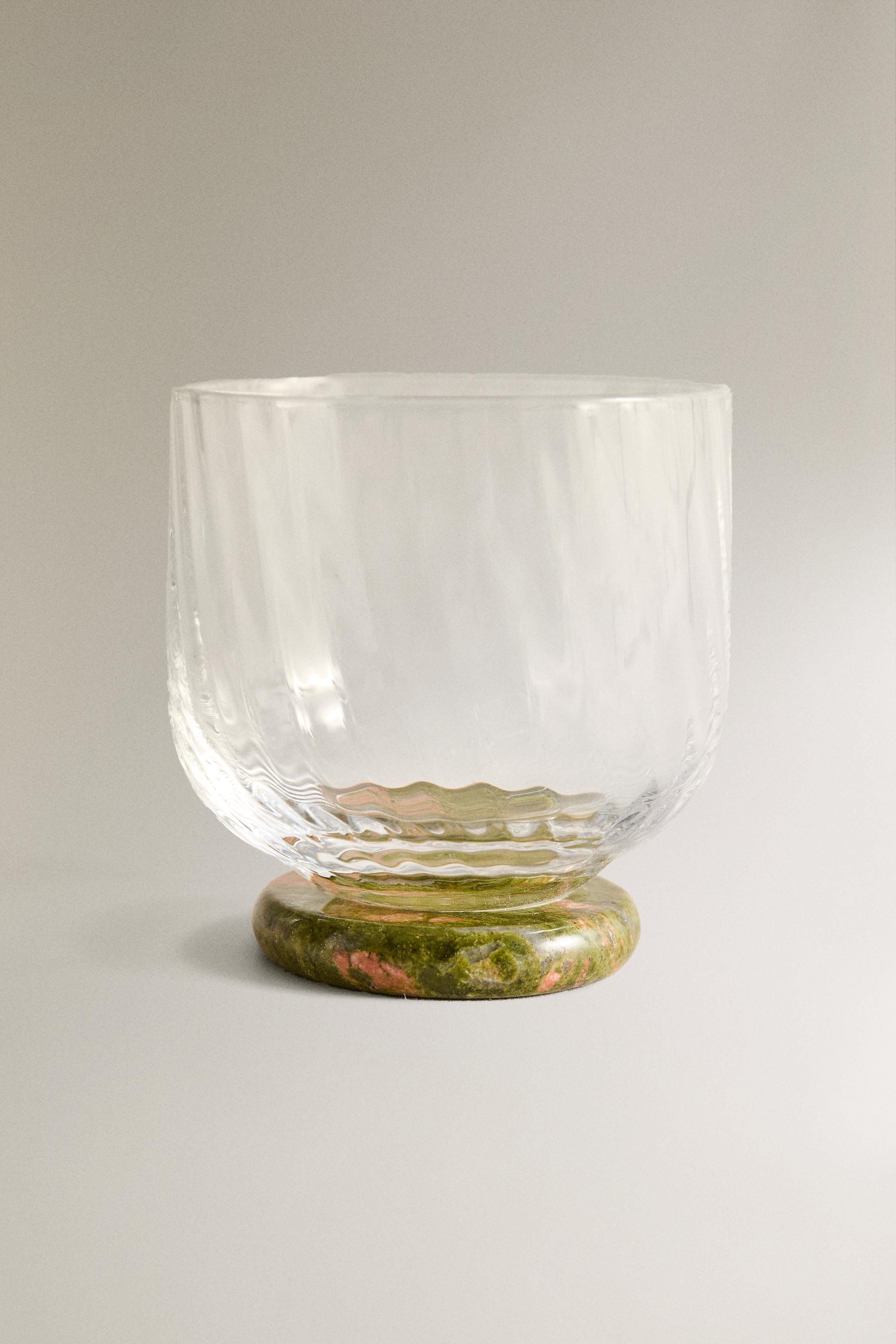 MARBLE SHOT GLASS SET — Transparent