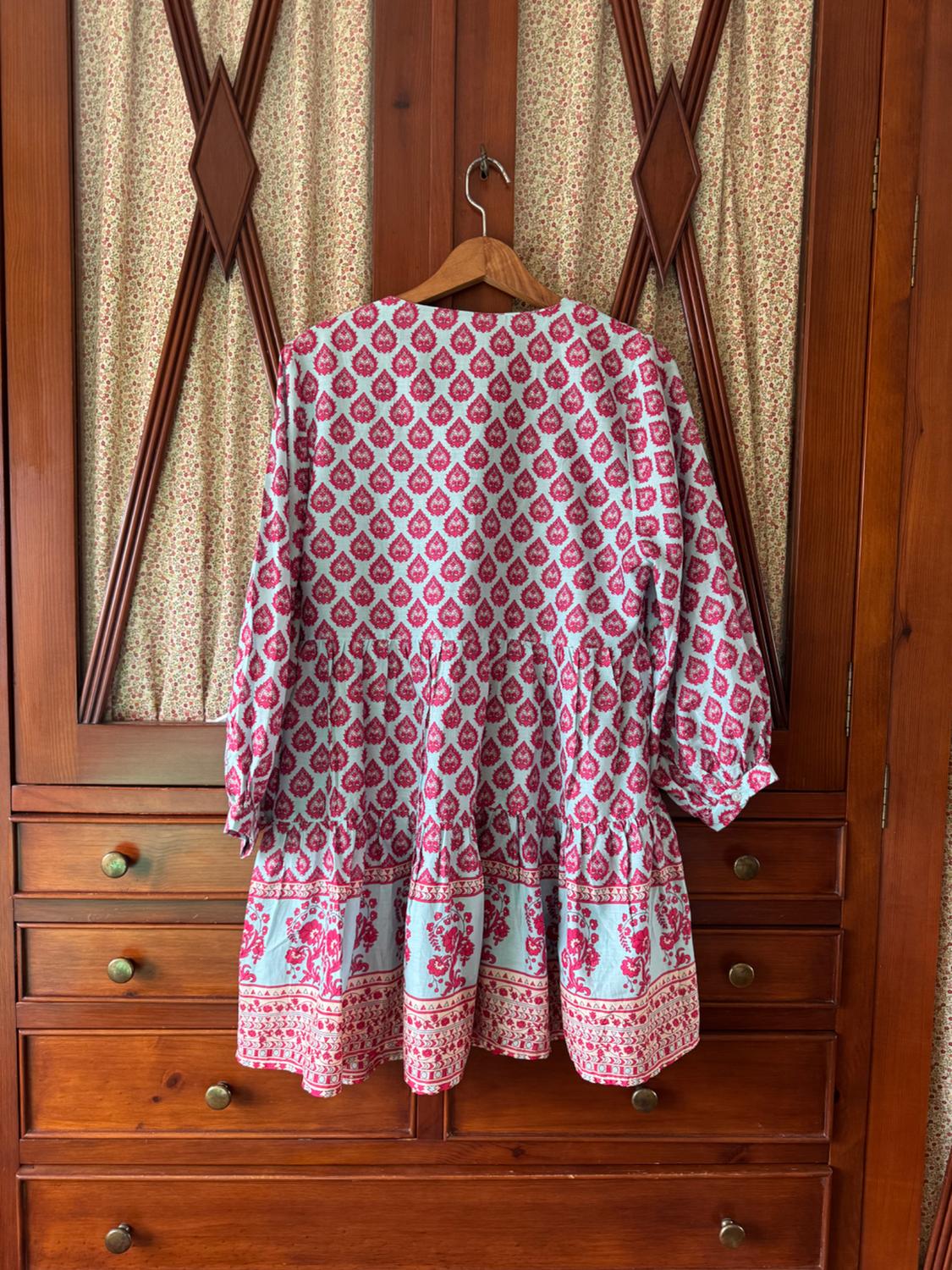 OVERSIZED PRINTED DRESS - Image 2