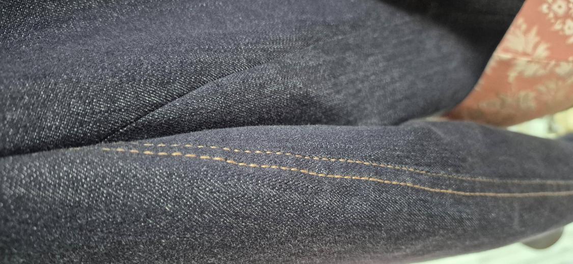 Z1975 SHORT DENIM BLAZER WITH TOPSTITCHING - Image 6