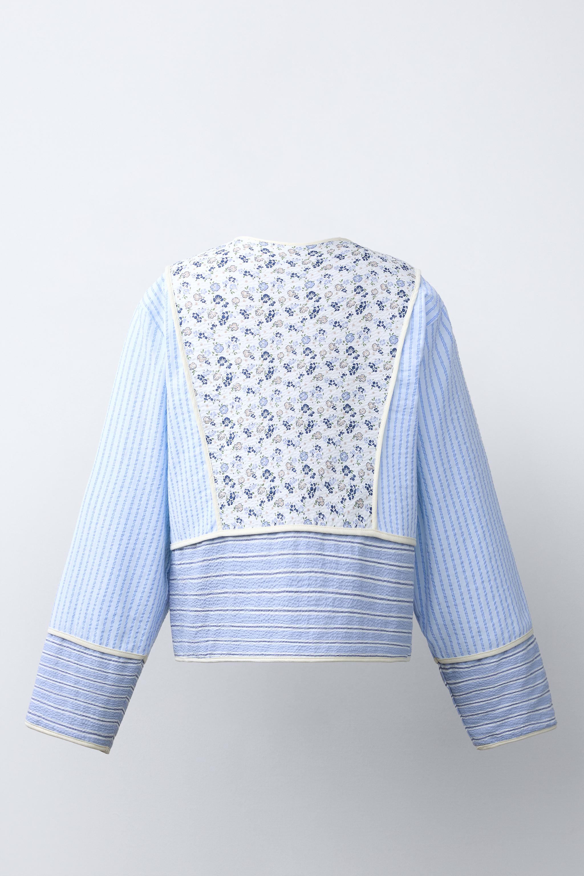 VESTE REMBOURRÉE PATCHWORK