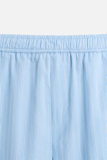 STRIPED TEXTURED TROUSERS - striped by Zara - Image 8