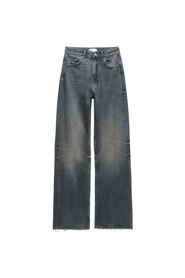 TRF HIGH-RISE WIDE-LEG JEANS