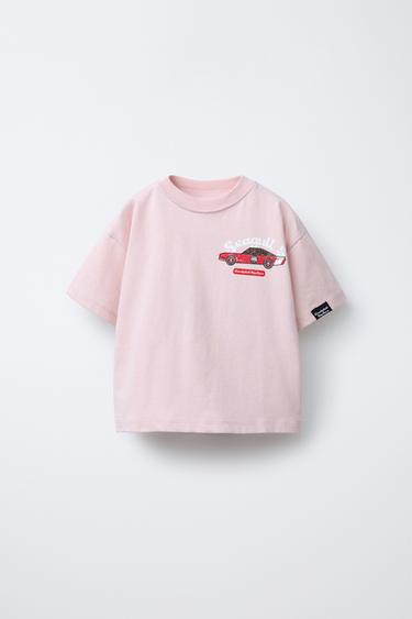 Zara CANDYLAB © PRINTED T-SHIRT - Pink