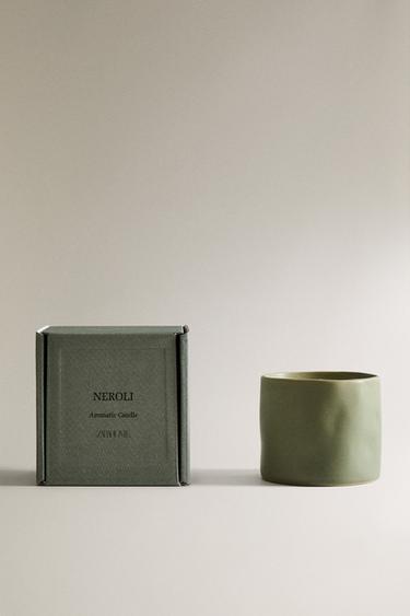 (150 G) NEROLI SCENTED CANDLE - Lemon yellow by Zara - Image 0