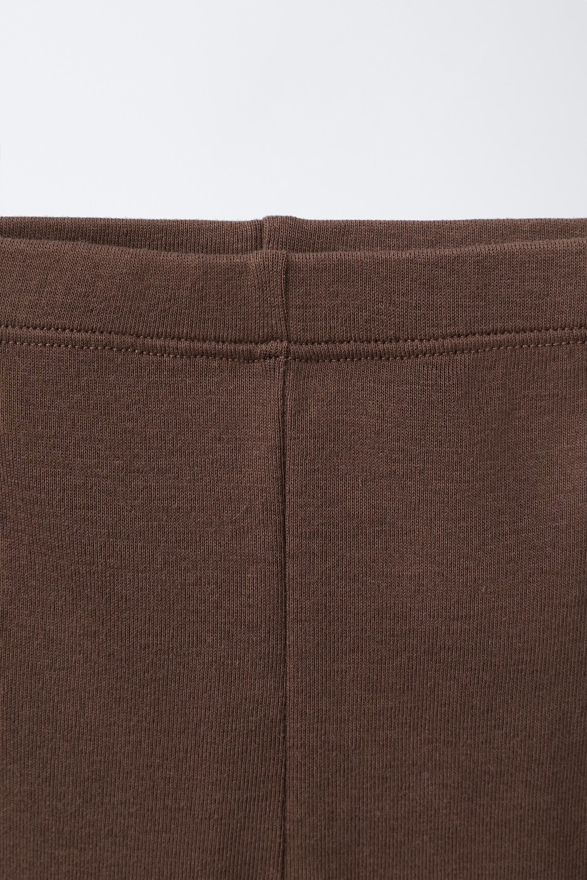 LOT DE TROIS LEGGINGS LONGS AJUSTABLES À RAYURES