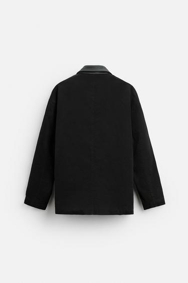 CONTRAST PADDED PARKA - Black by Zara - Image 8