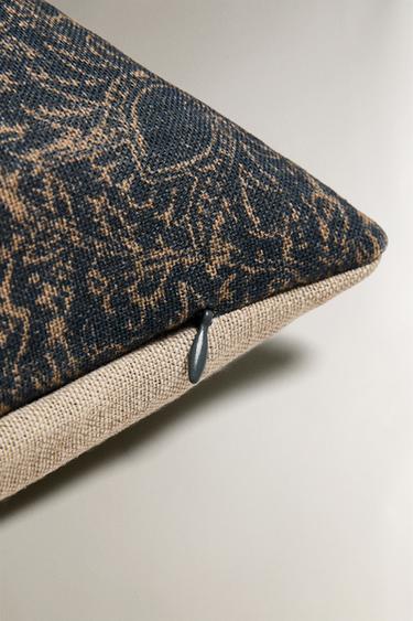 PAISLEY PRINT CUSHION COVER - Blue by Zara - Image 3