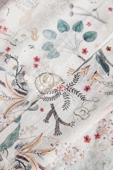 HOUSSE DE COUETTE ENFANT IMPRIMÉ MARIN - Multicolore de Zara - Image 3