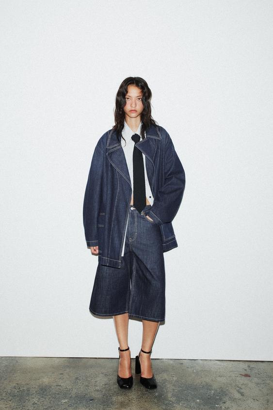 TRF SHORT DENIM JACKET