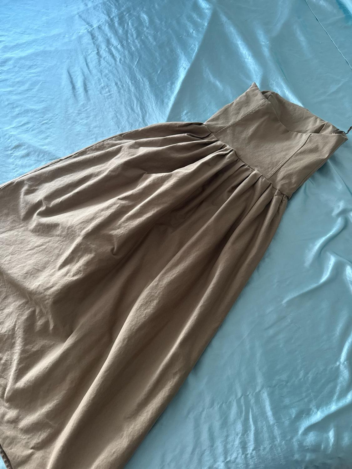 STRAPLESS MIDI DRESS - Image 2