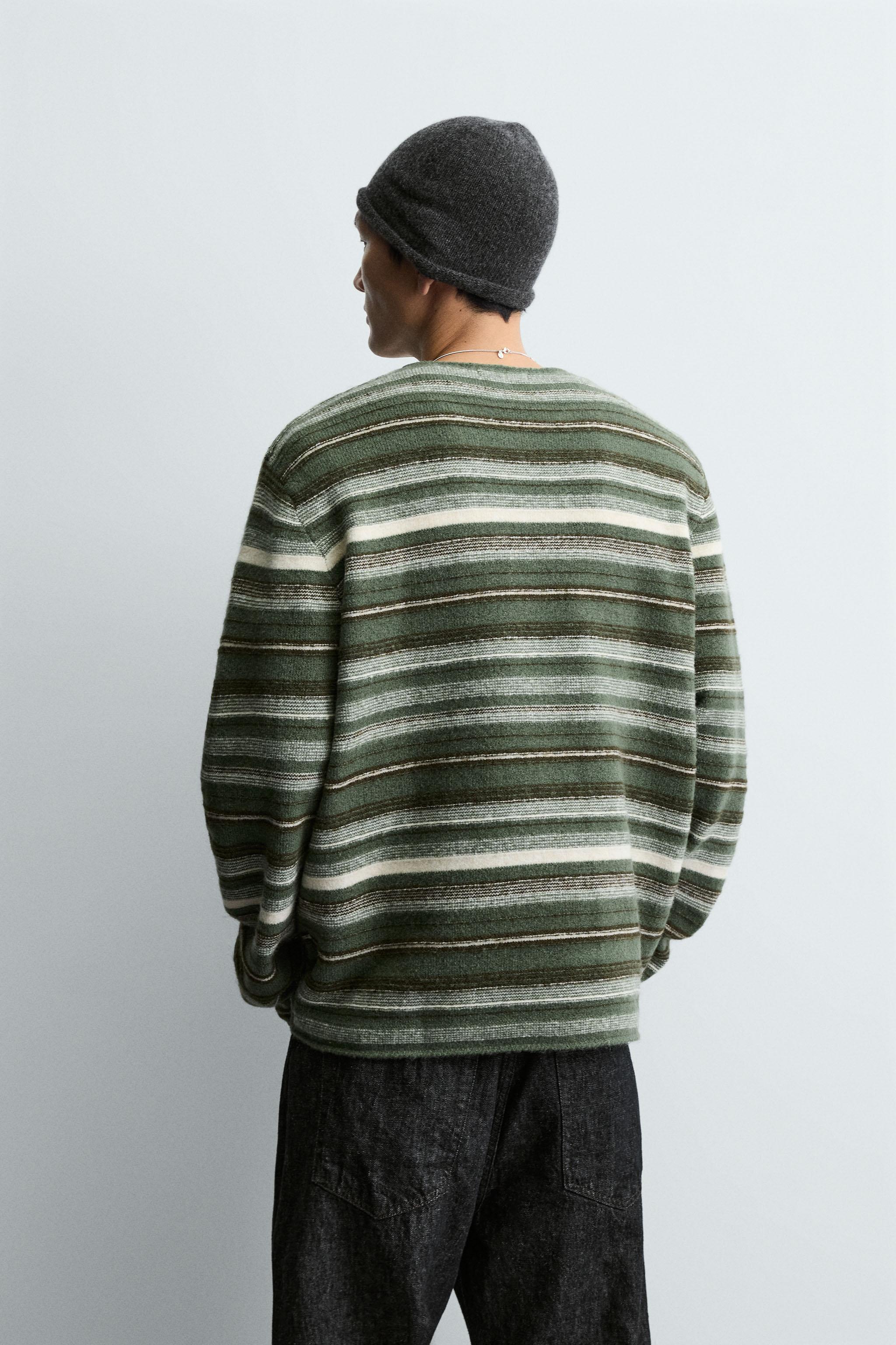 STRIPED JACQUARD JUMPER