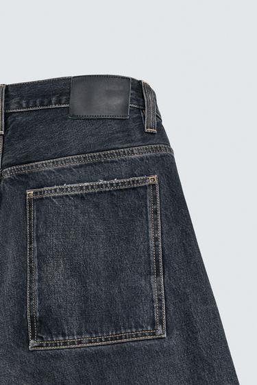WASHED BALLOON FIT JEANS - Blue / Grey by Zara - Image 9