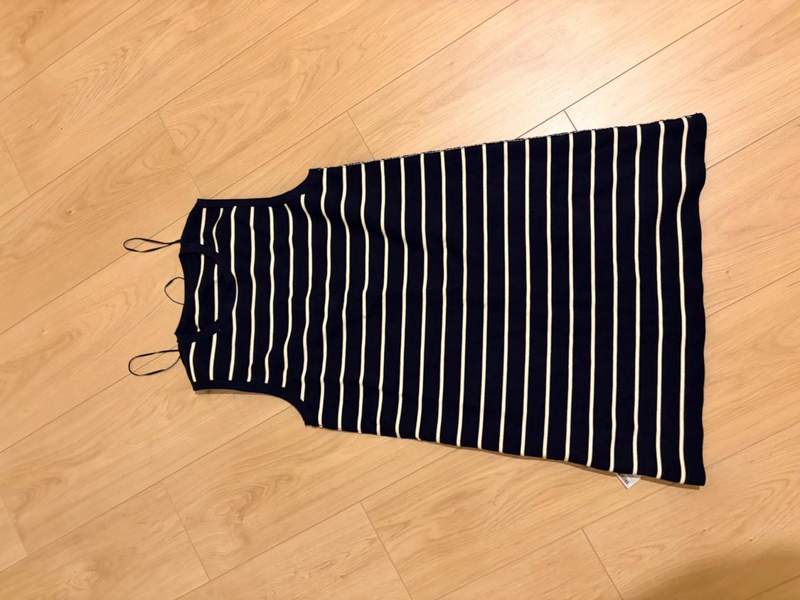 STRIPED KNIT MINI DRESS - Image 3