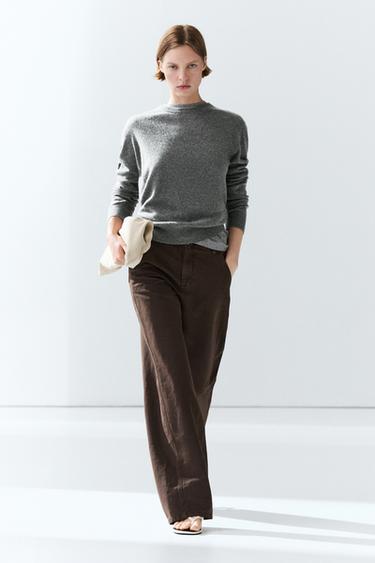 Pull manches longues 100 % cachemire - 205 de Zara - Image 0