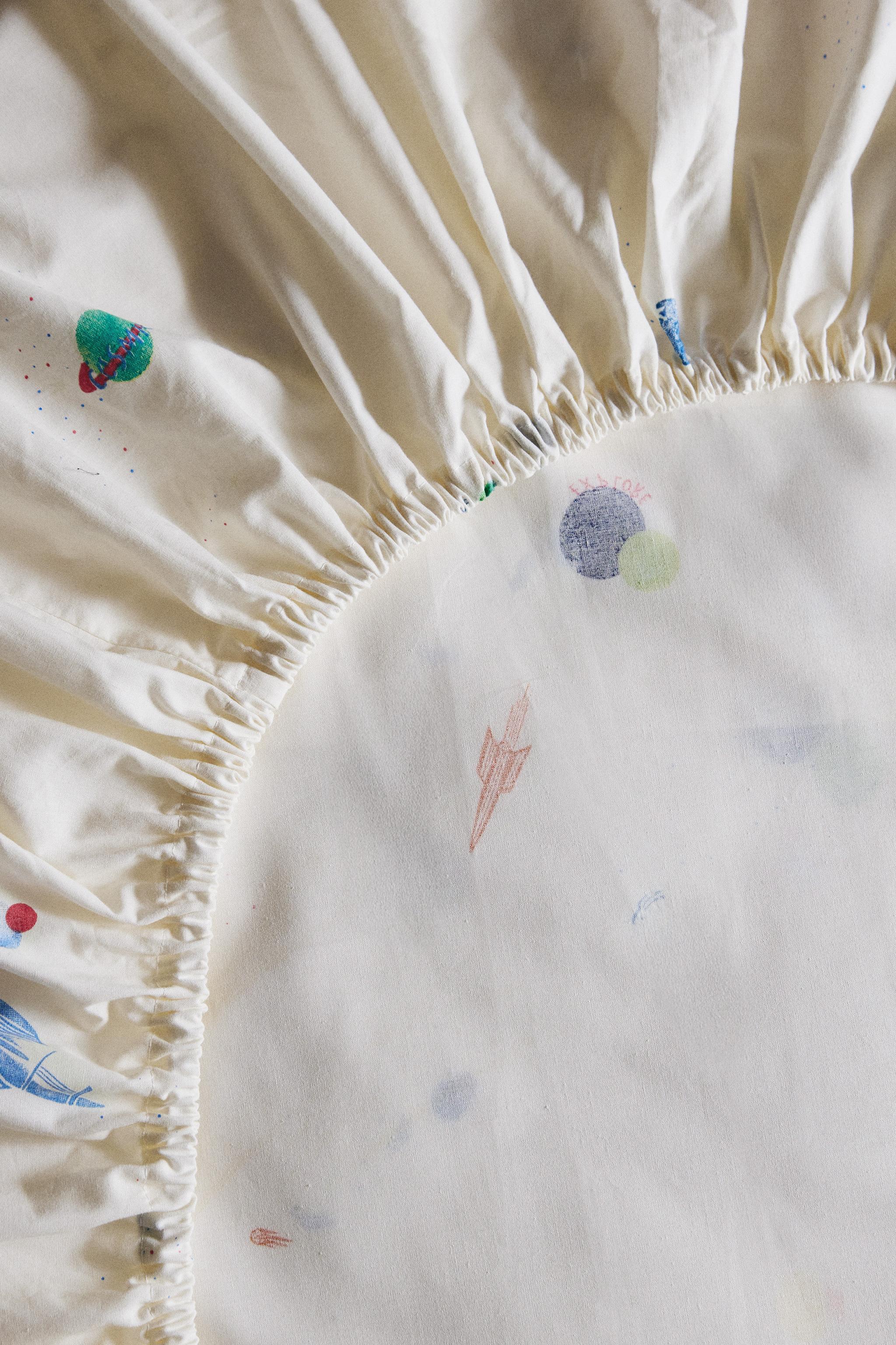 Zara KIDS' SPACE FITTED SHEET — фото 6