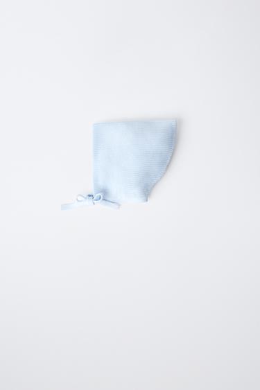 TOUCA DE MALHA - Azul-claro da Zara