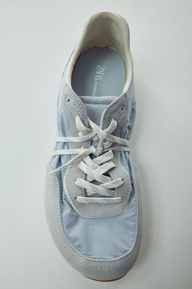 BAREFOOT RUNNING TRAINERS - Blue by Zara
