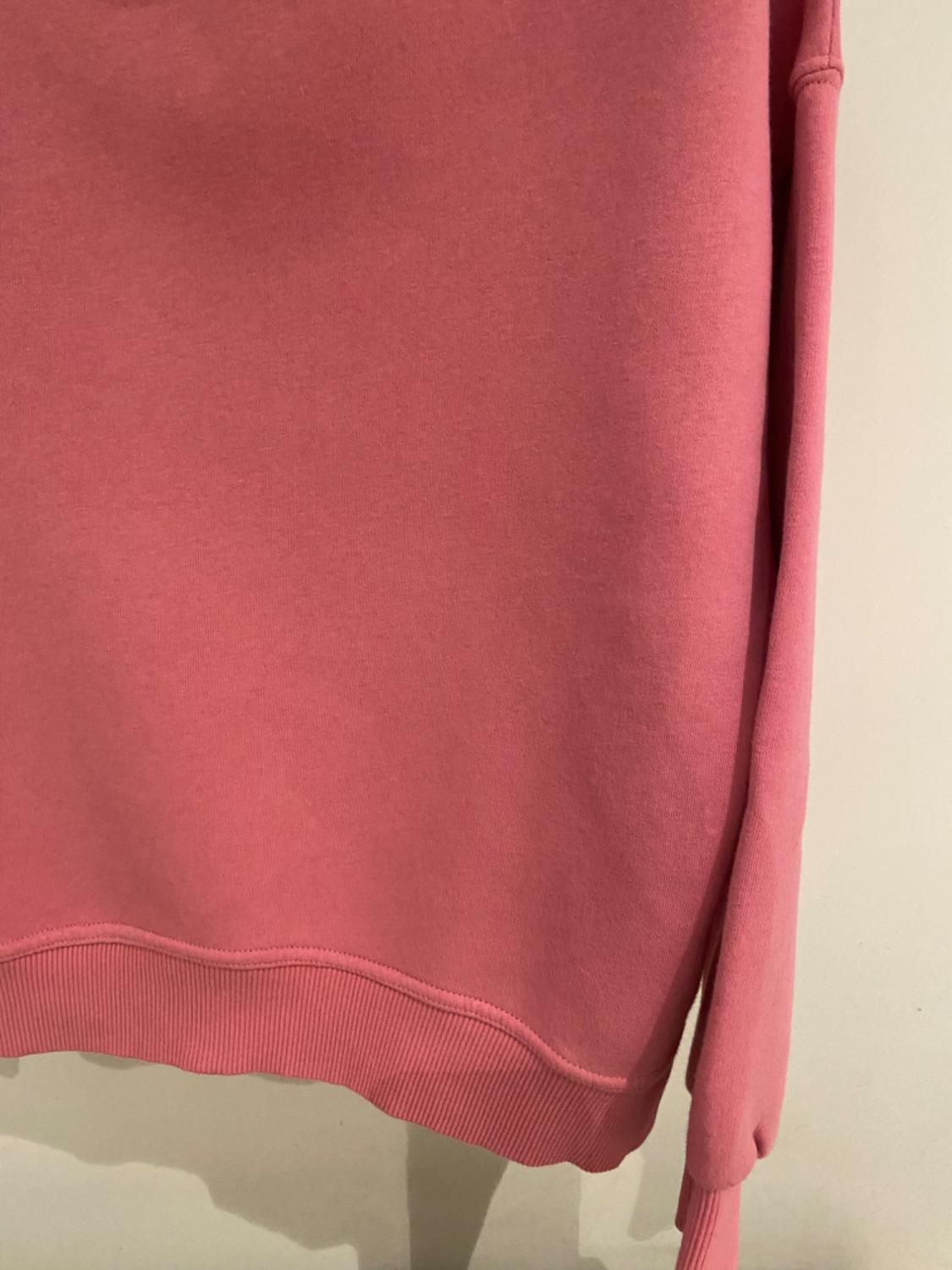 PLAIN HOODIE WITH RIBBED TRIMS - Image 4