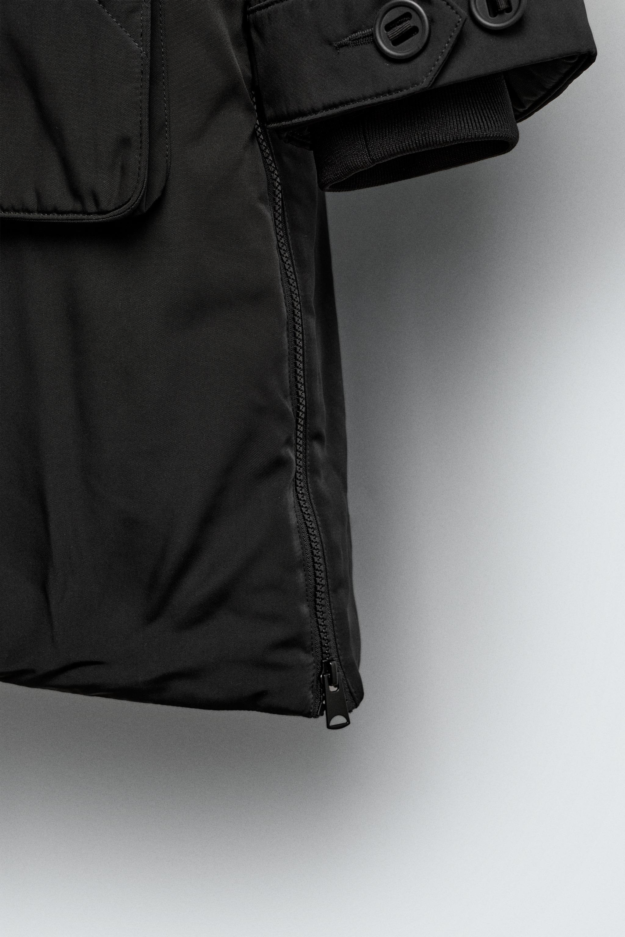 WATER REPELLENT PADDED TECHNICAL PARKA