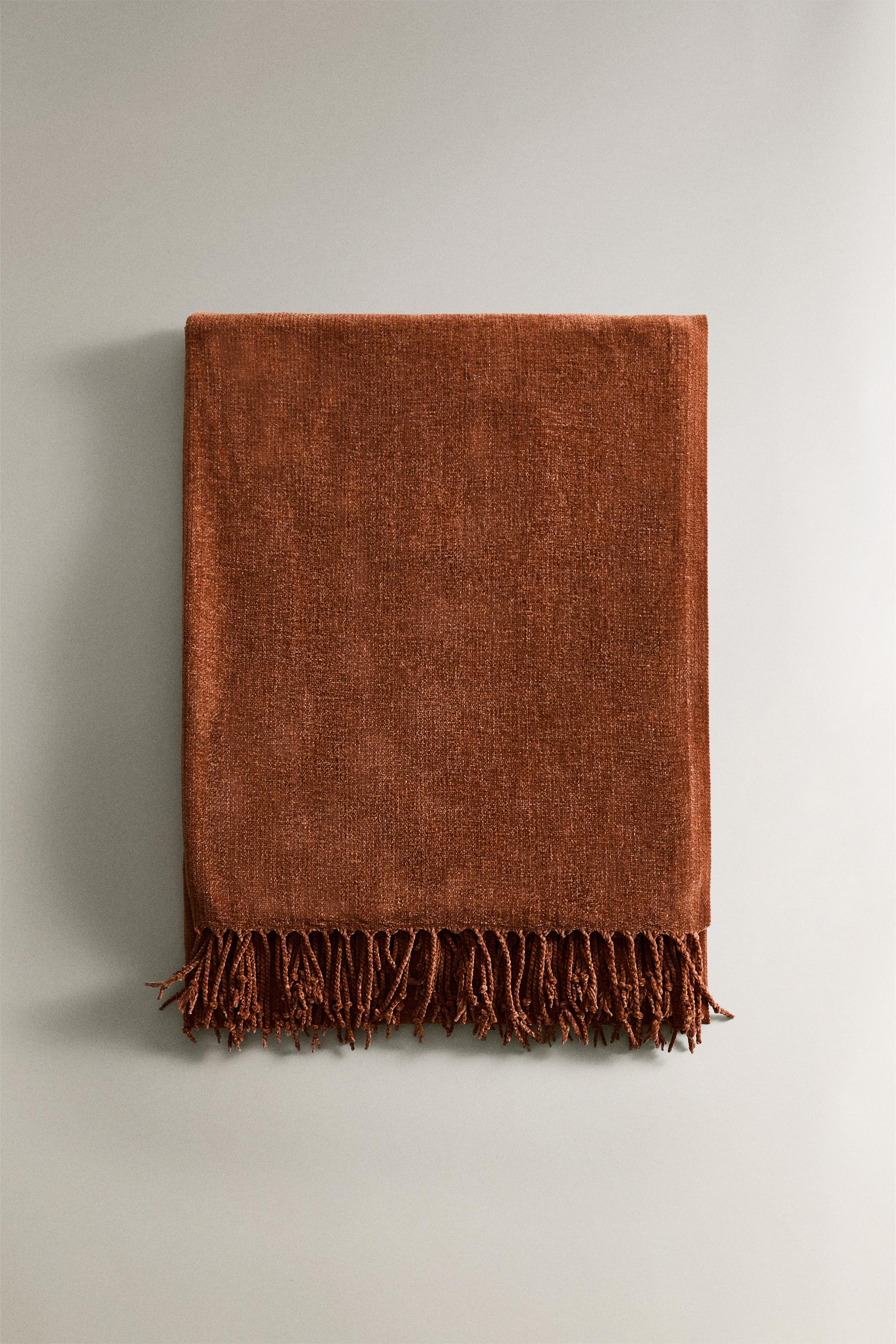 PLAID CHENILLE