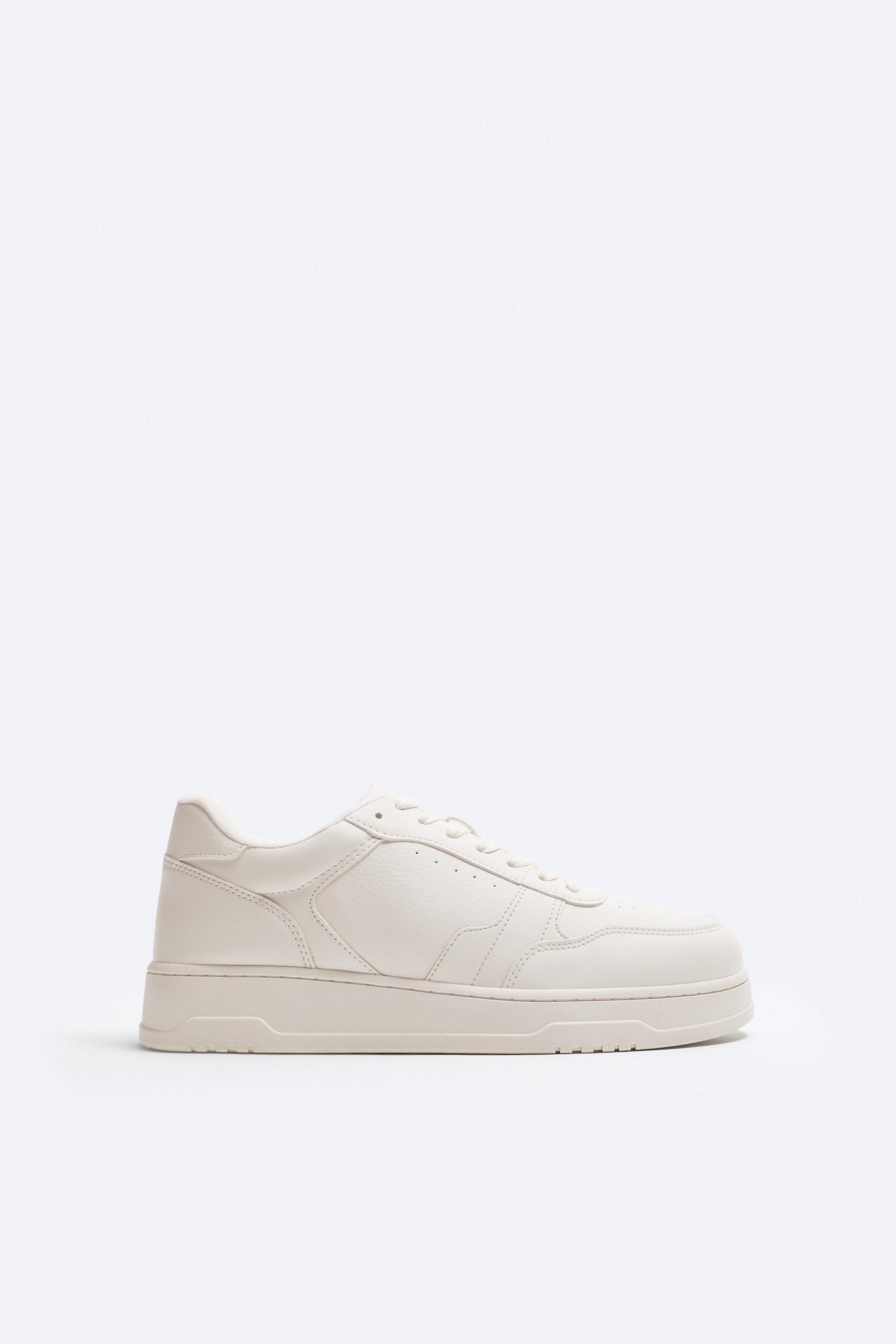 MULTI-PIECED SNEAKERS - Bone White | ZARA Canada