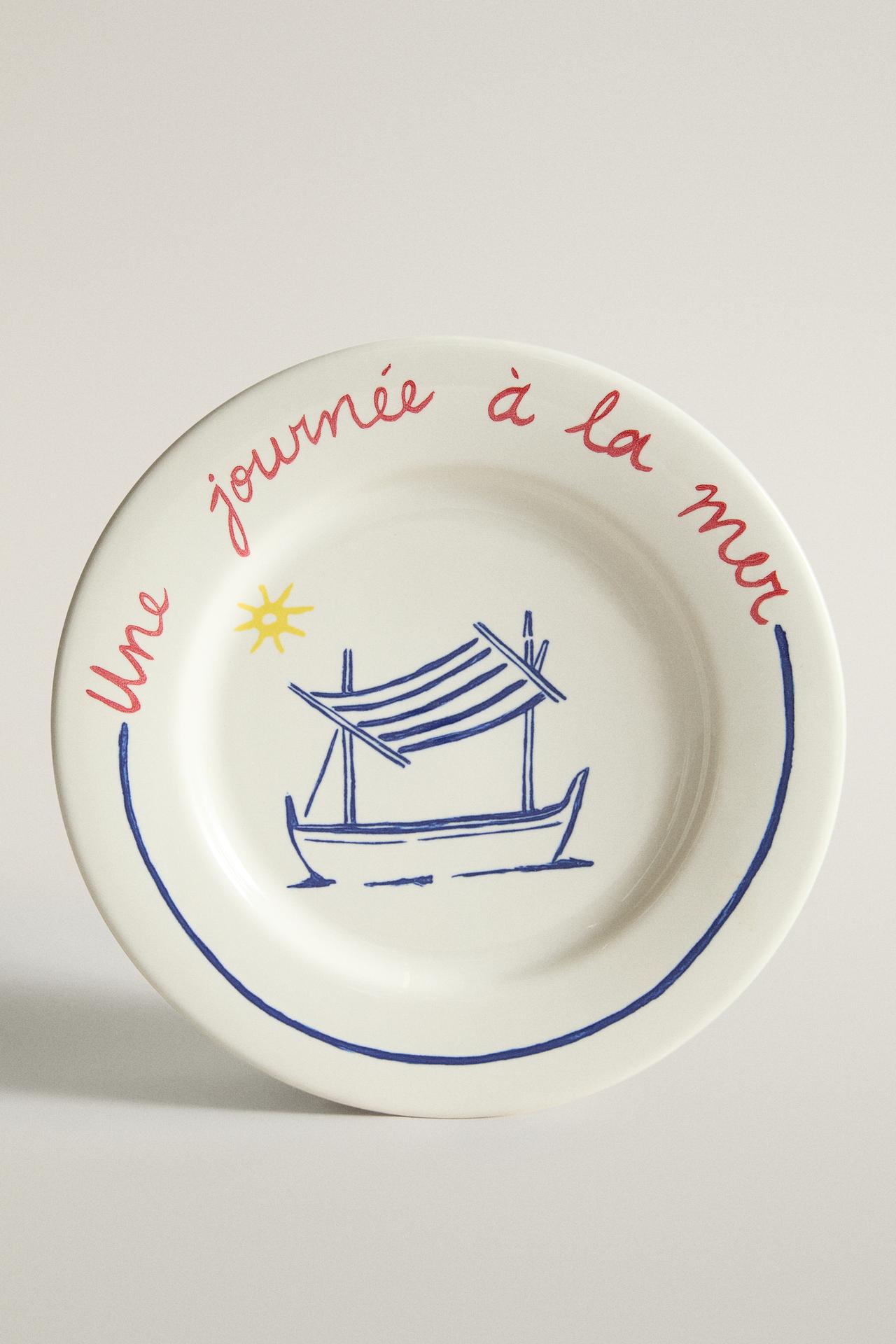 SUMMER DINNER PLATE | DIEGO NINE — Blue
