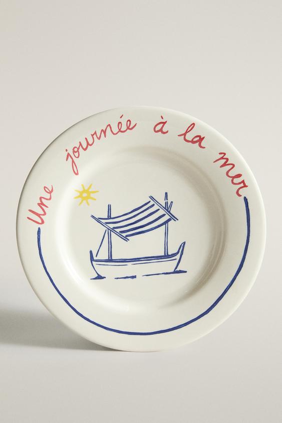 Zara SUMMER DINNER DISH | DIEGO NINE - 藍色 - 圖片 0