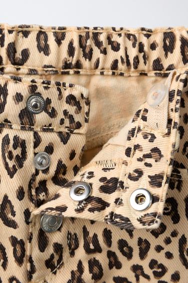 BERMUDA ANIMAL PRINT - Marron de Zara - Image 2