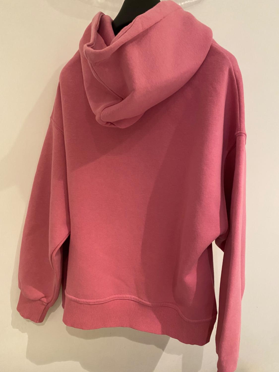 PLAIN HOODIE WITH RIBBED TRIMS - Image 6