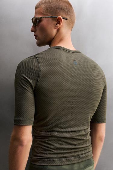 GRAVEL BASE LAYER T-SHIRT - Brown / Taupe by Zara - Image 4