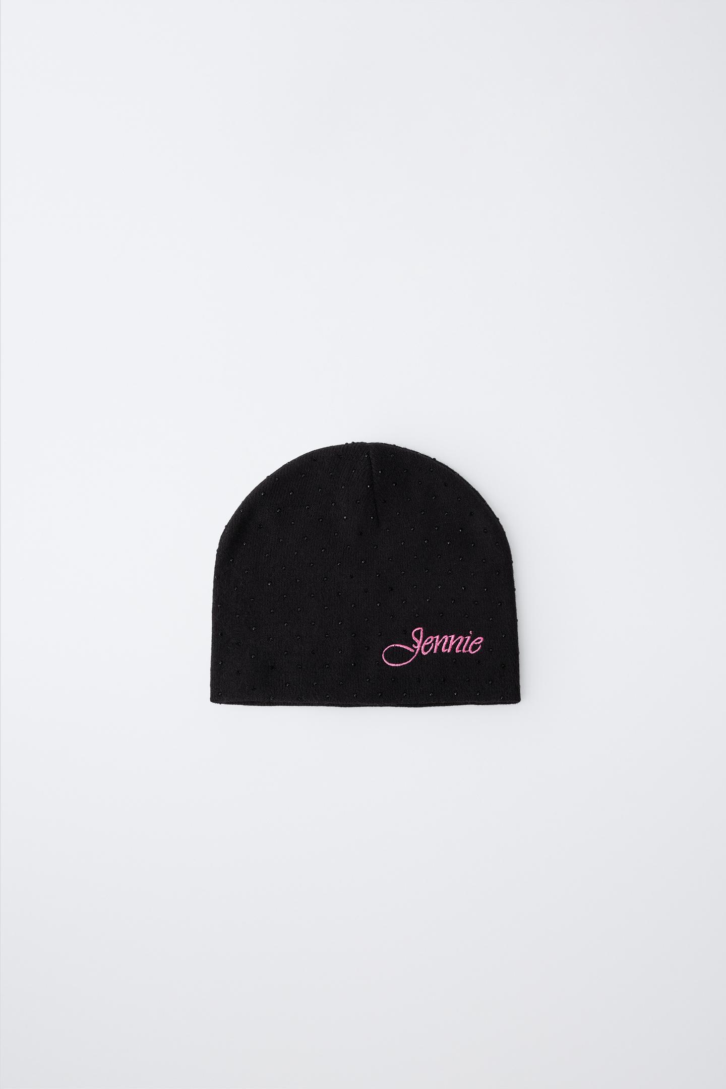 Детская шапка Zara Jennie ©™ Knit Beanie, цвет: Чёрный — фото 1