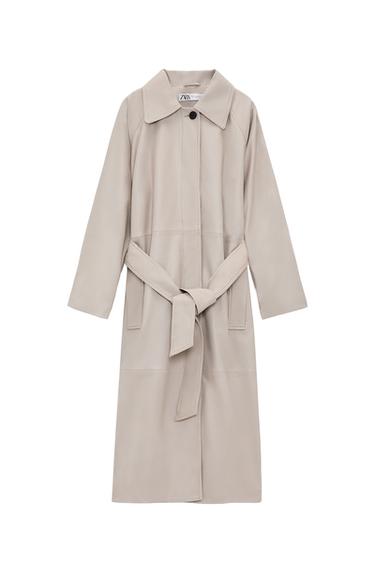 LIMITED EDITION LEATHER TRENCH COAT