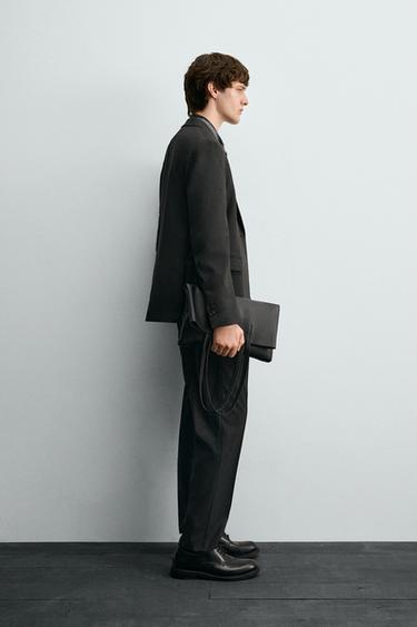 BLAZER CROISÉ COSTUME - Gris anthracite de Zara - Image 3