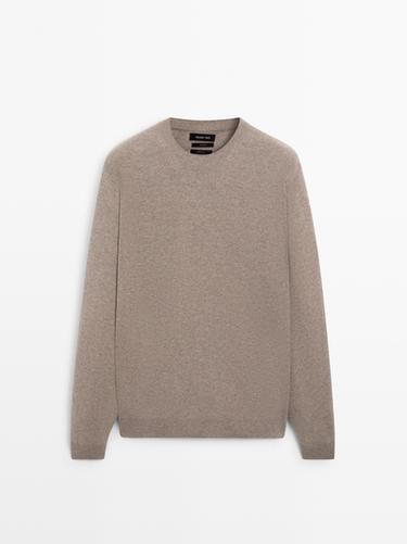 Pull en maille 100 % laine - Vison de Zara