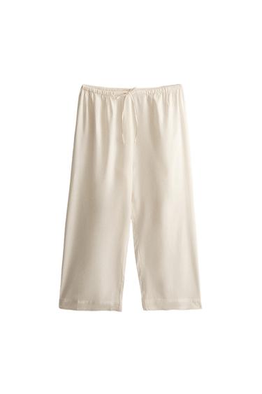CALÇA DE RENDA - Cru da Zara