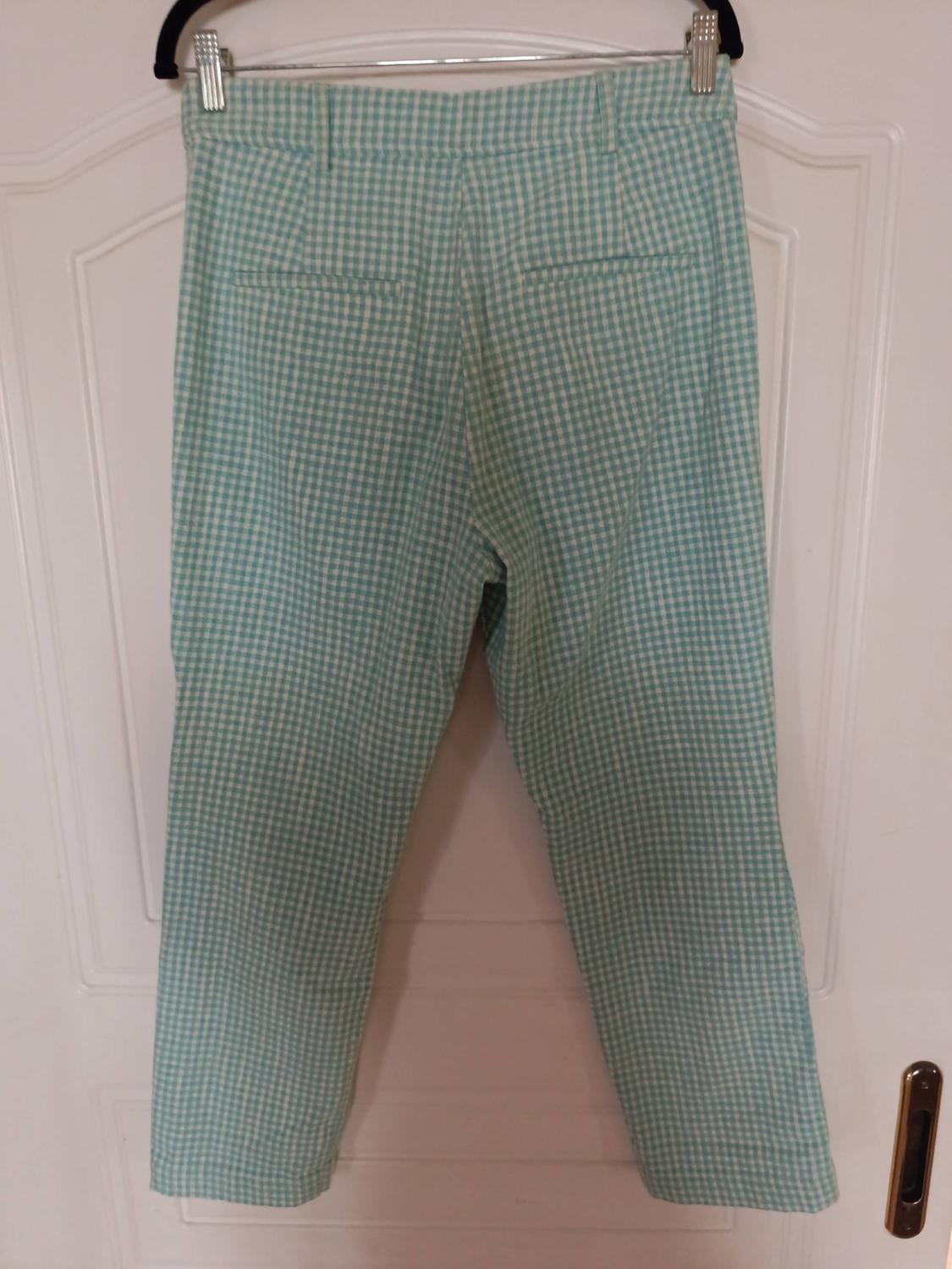 TEXTURED MINI FLARE TROUSERS - Image 5